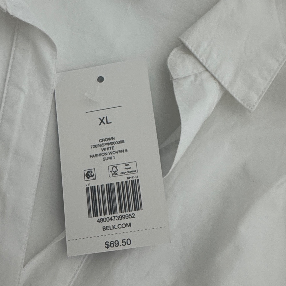 Crown Classic White Shirt - Picture 2 of 2